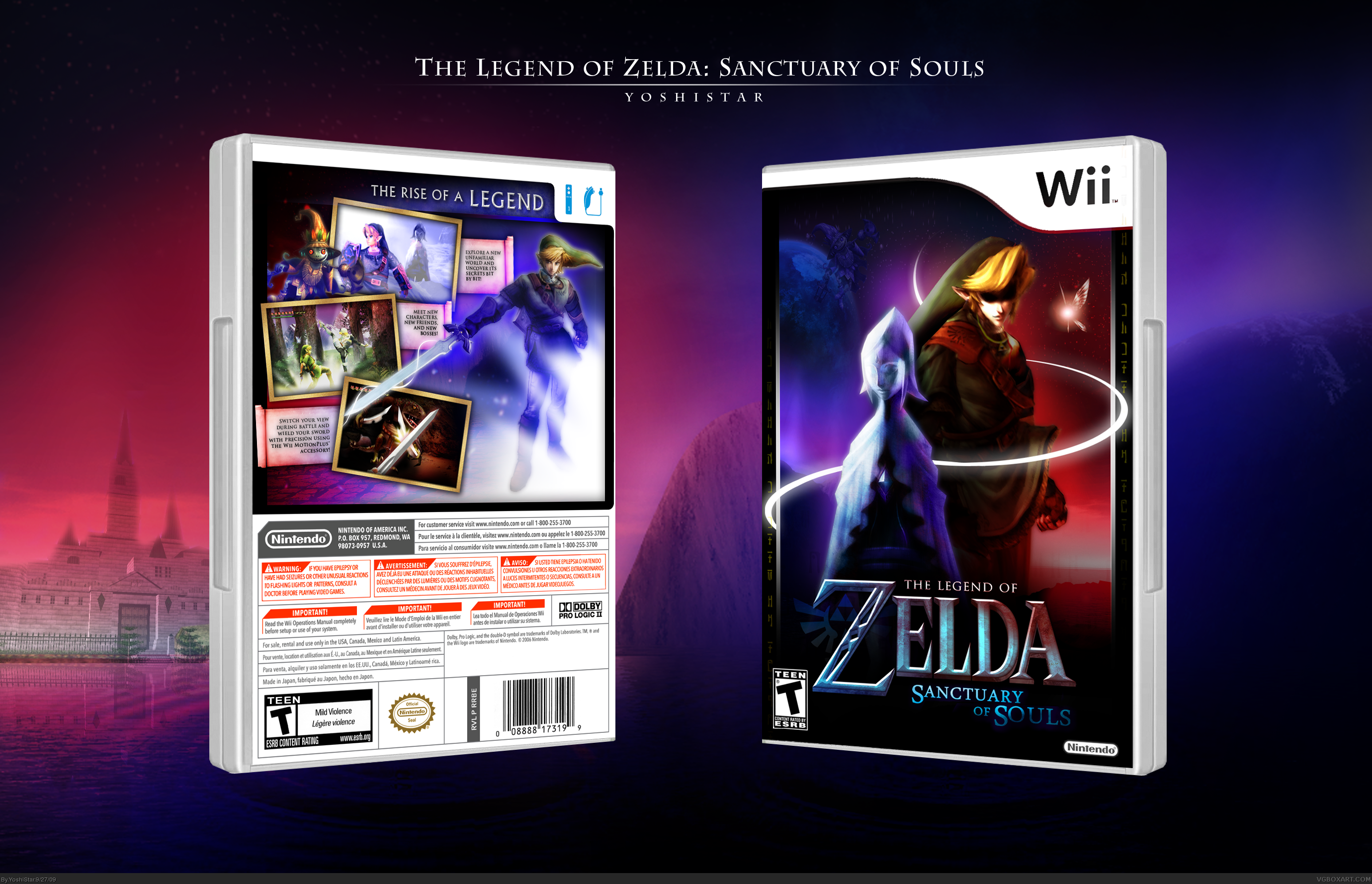 The Legend of Zelda: Sanctuary of Souls box cover