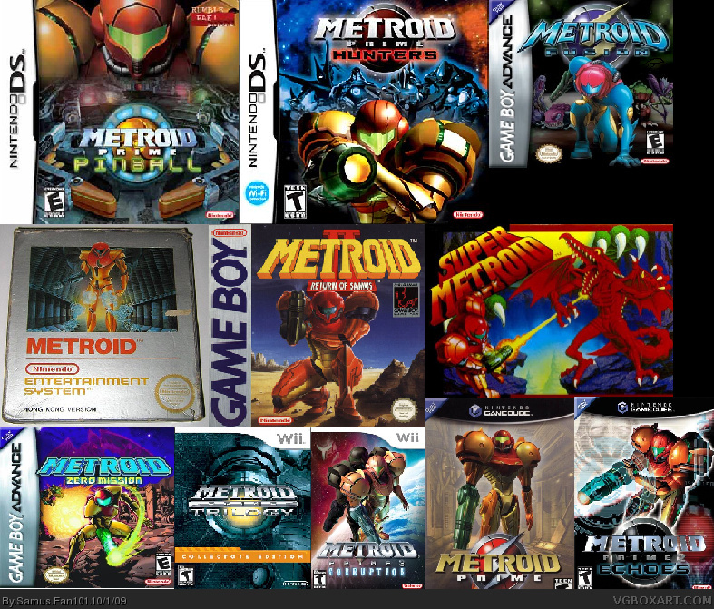 Metroid: The Complete Series box cover