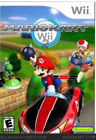 Mario Kart Wii 2 box cover