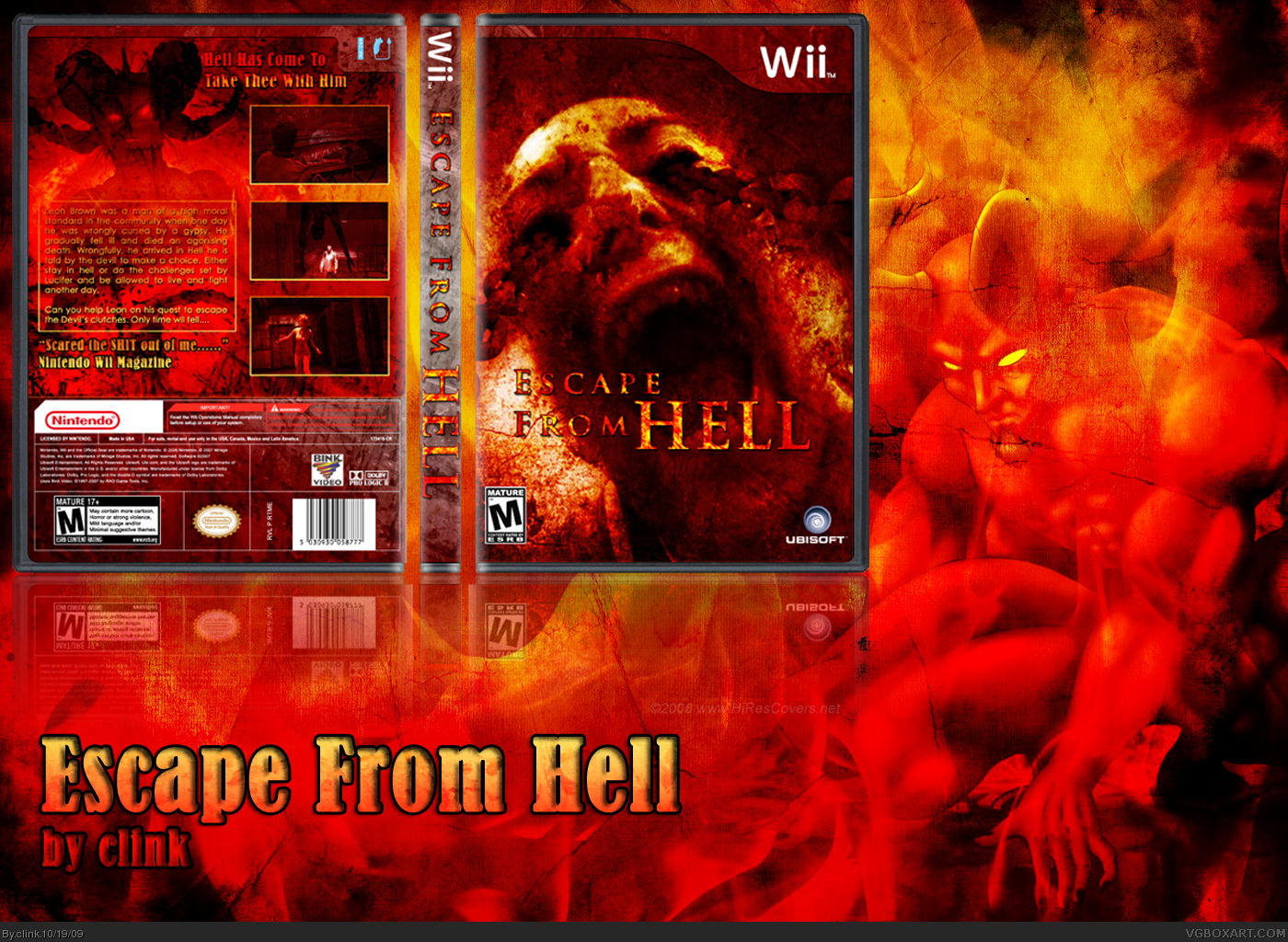 Escape From Hell box cover
