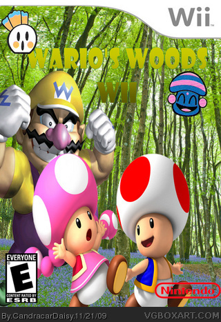 Wario's Woods Wii box cover