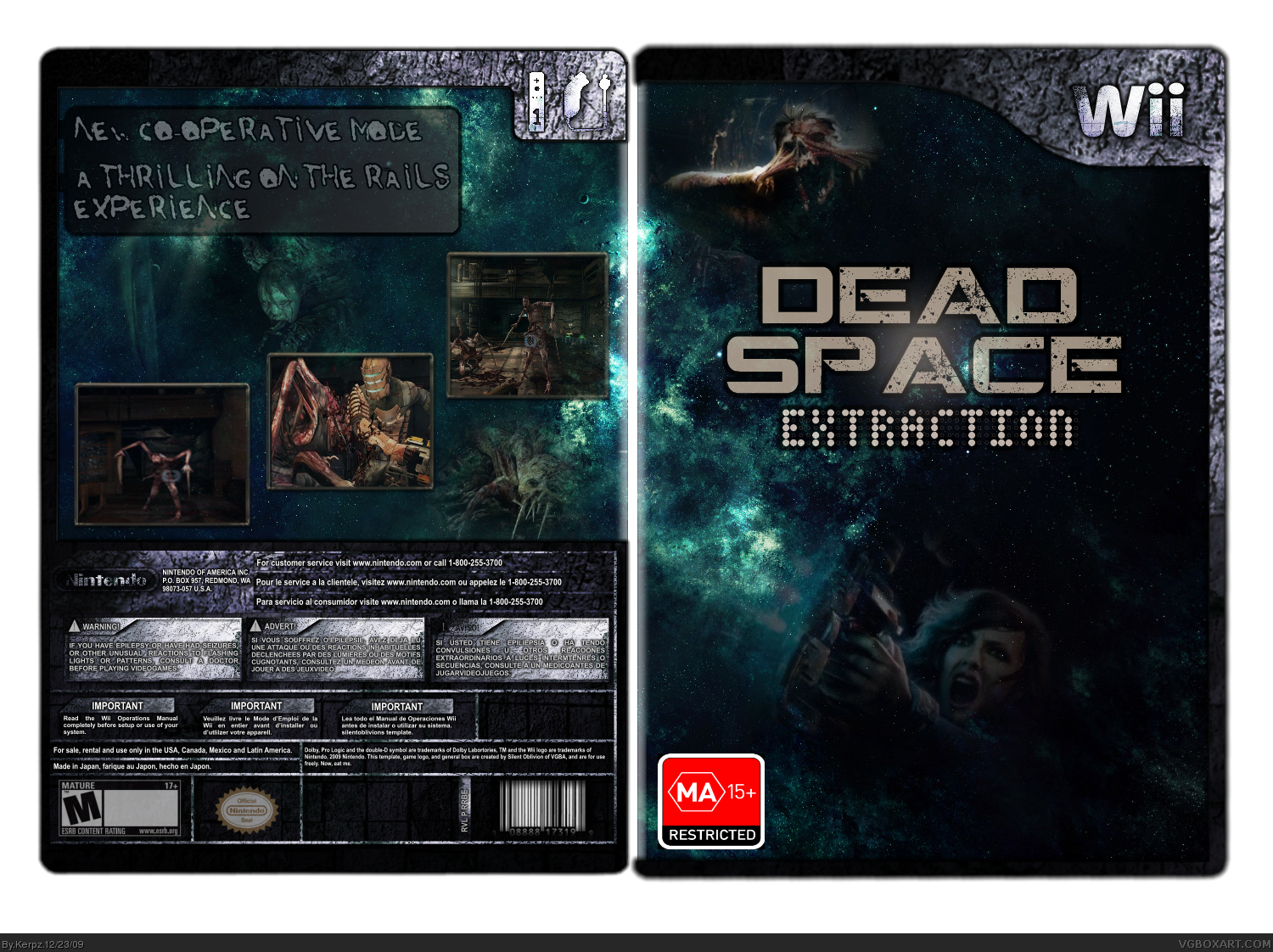 Dead Space Extraction box cover