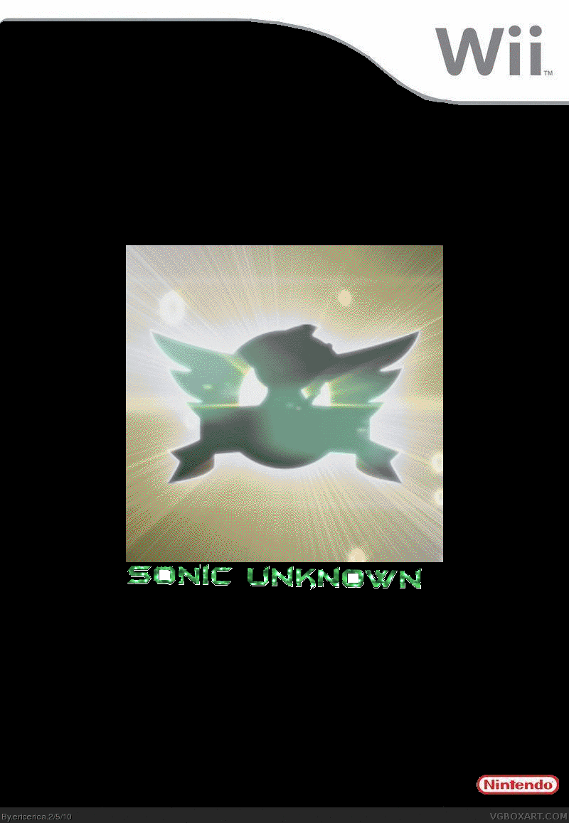 Sonic Unknown box cover
