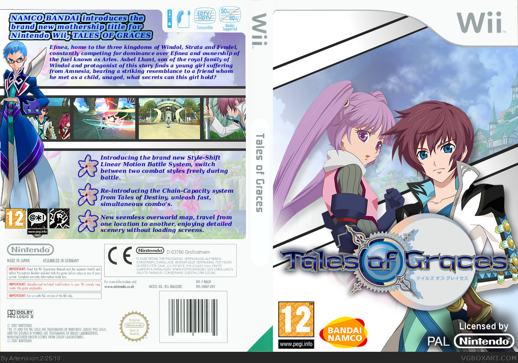Tales of Graces box cover