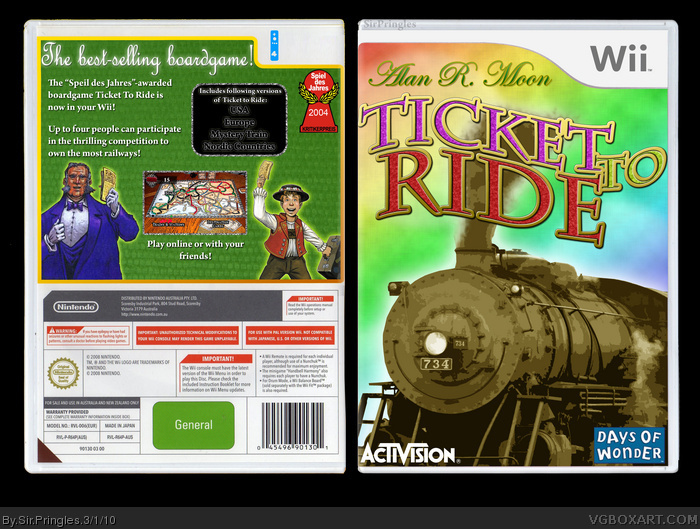 Ticket to Ride box art cover