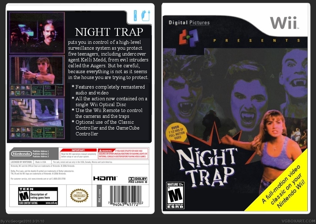 Night Trap box cover