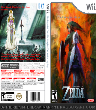 Legend of Zelda: The Complete Saga box art cover