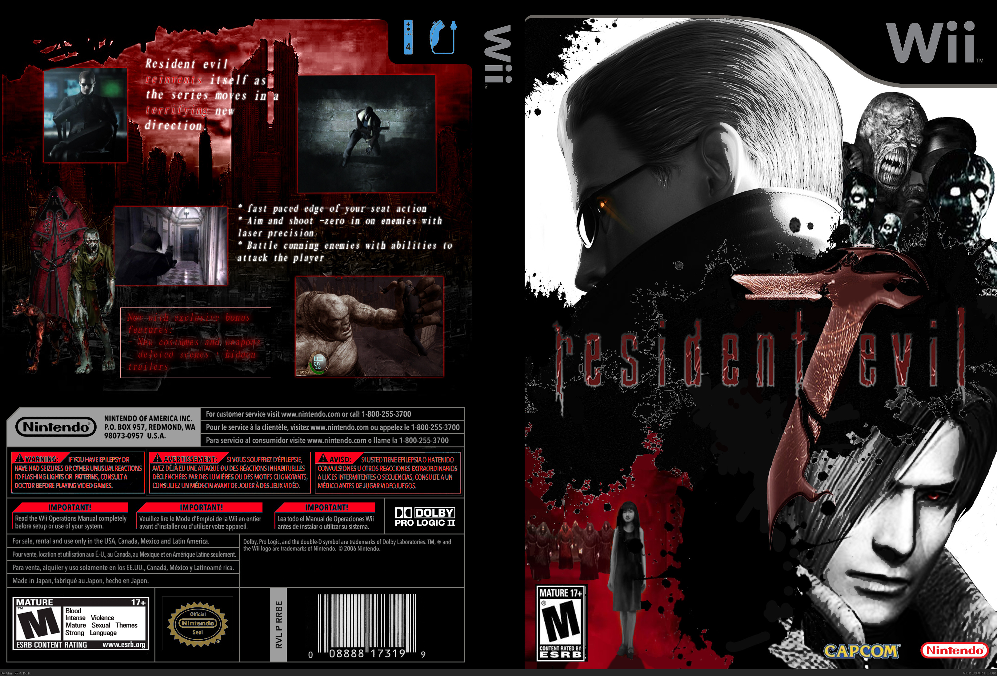 Resident Evil 7 box cover