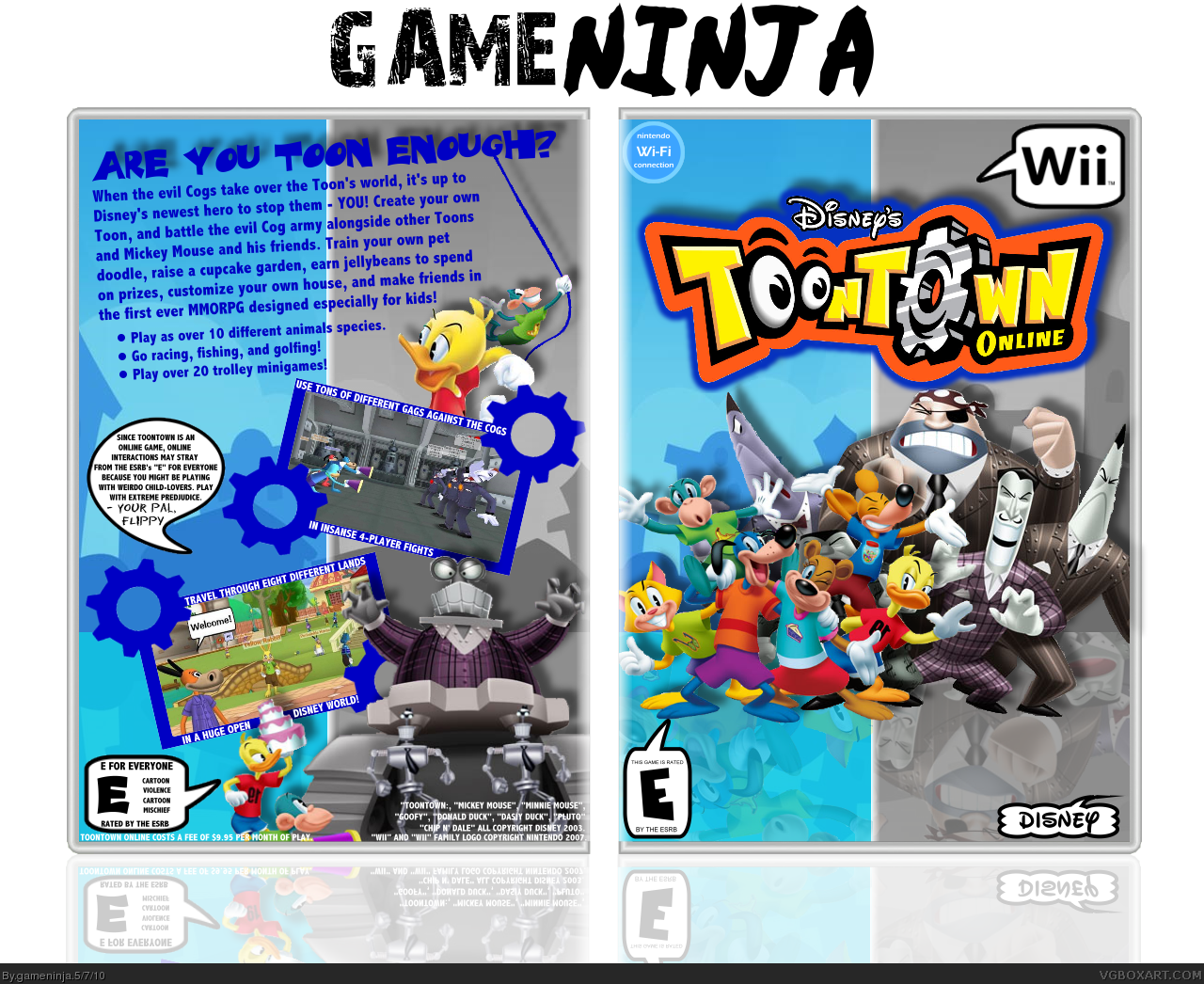 ToonTown Online box cover