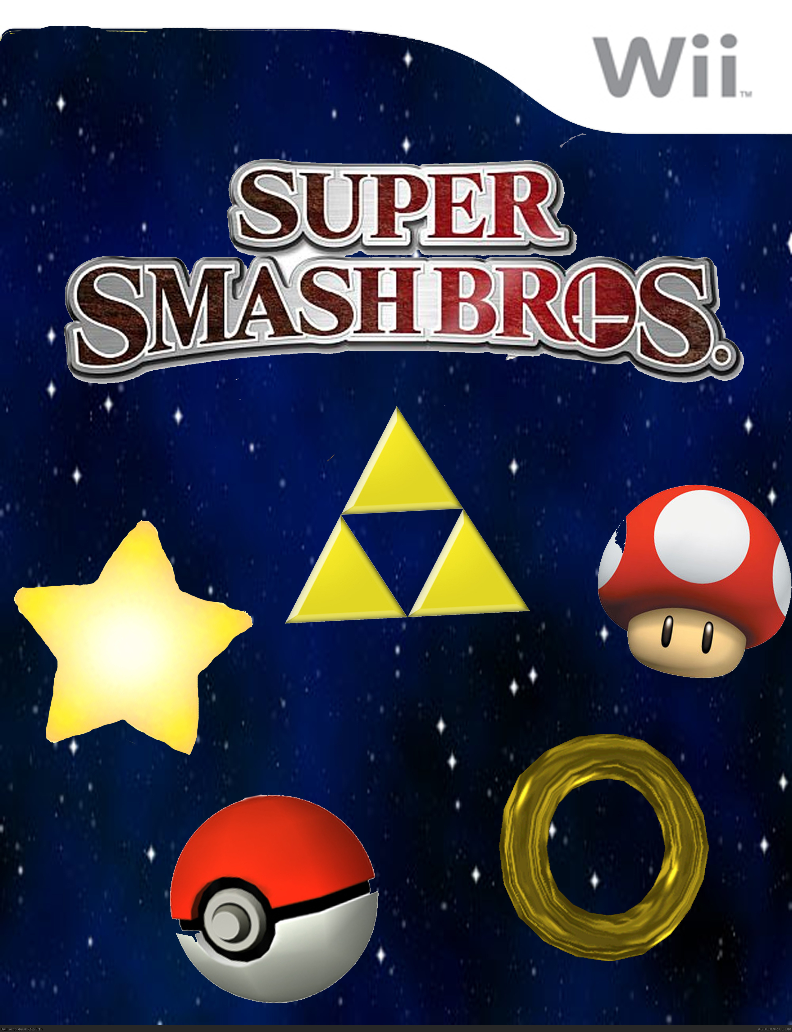 Super Smash Bros box cover