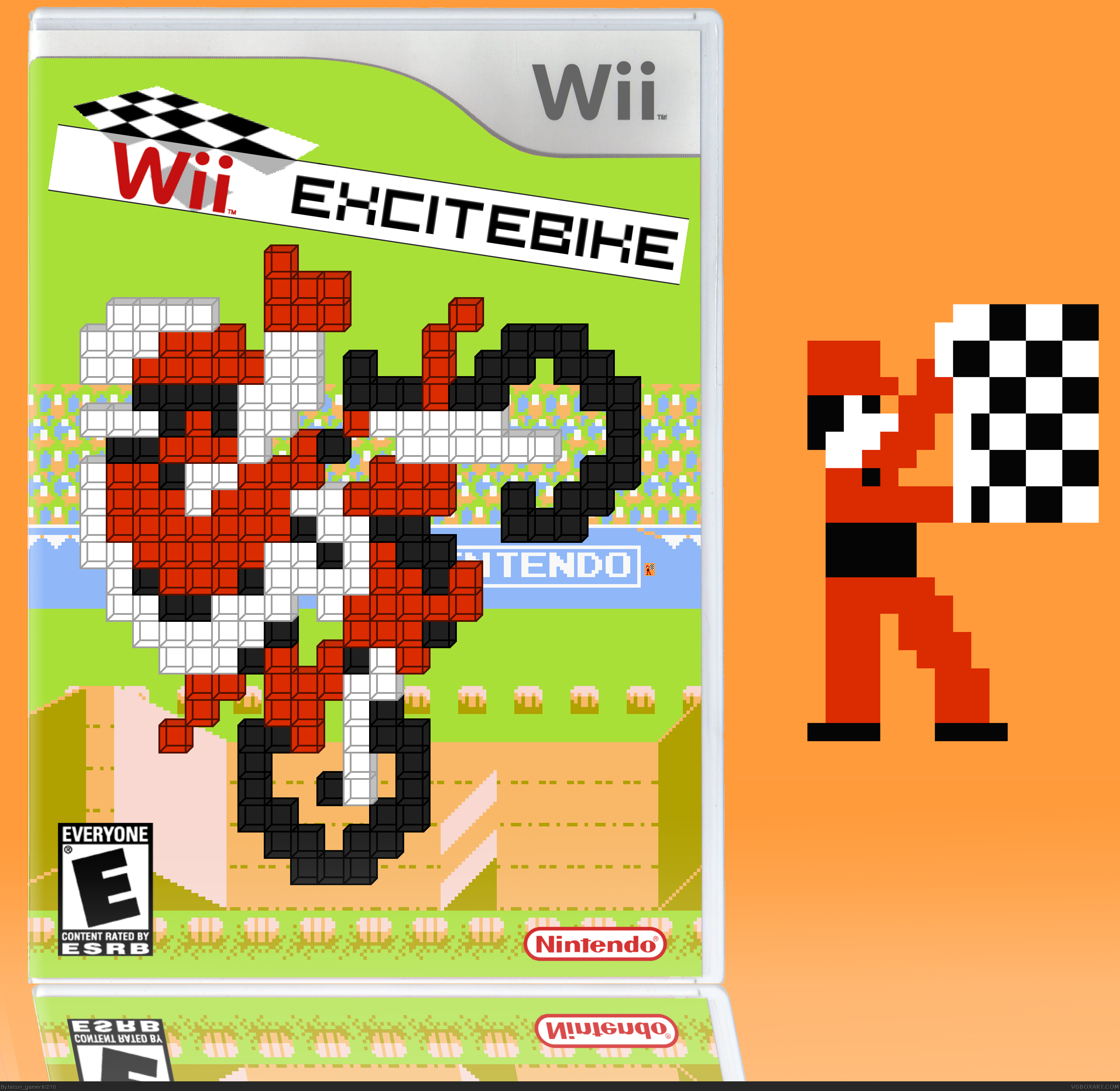 Excitebike Wii box cover