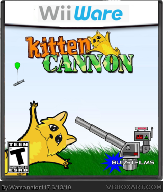 Kitten Cannon box cover