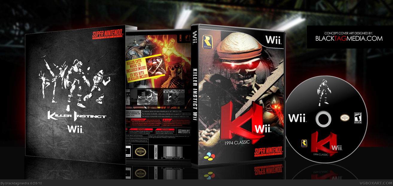 Killer Instinct Wii box cover
