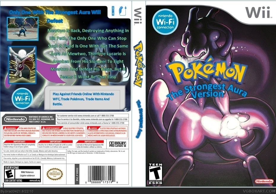 Pokemon The Strongest Aura Version box cover