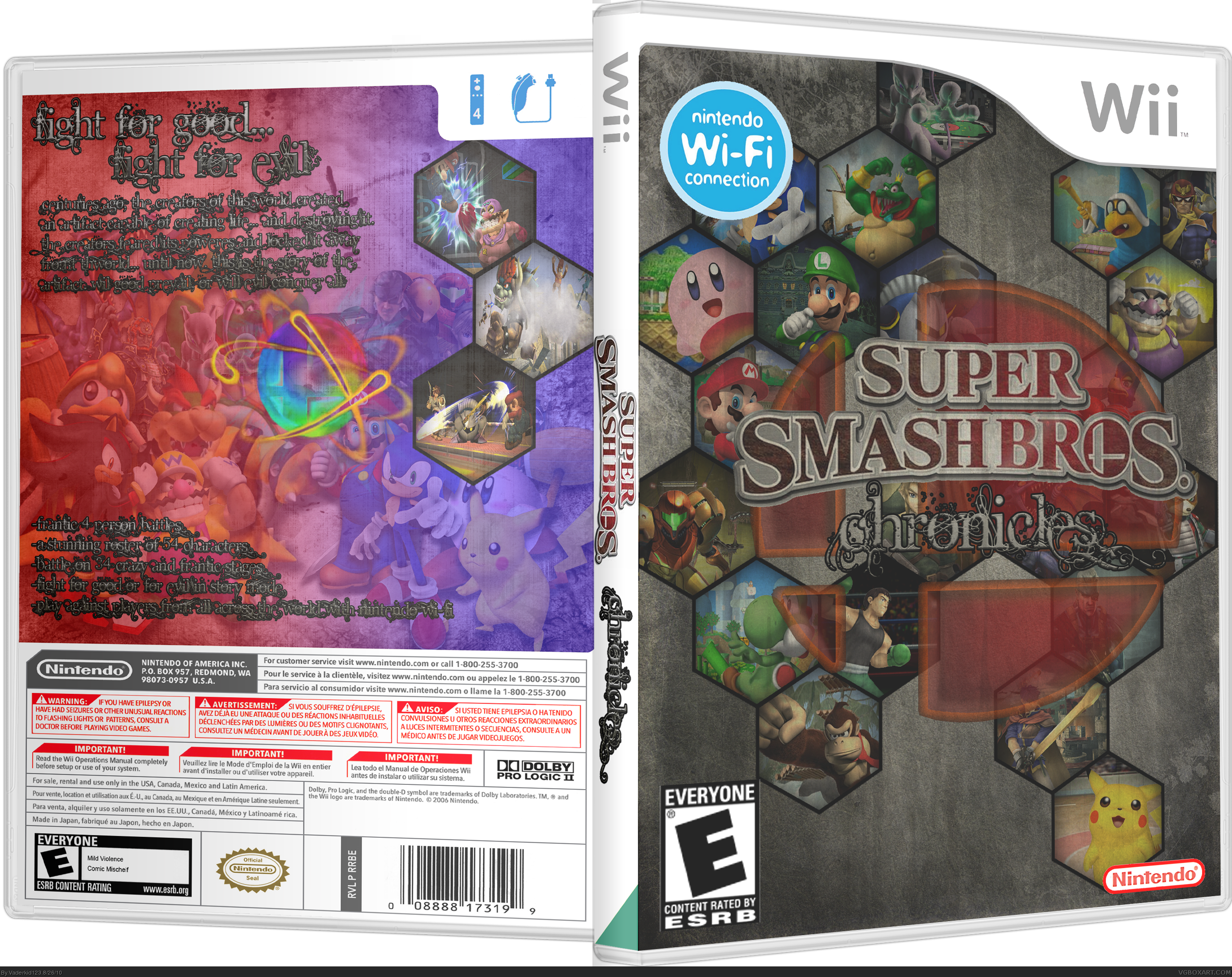 Super Smash Bros. Chronicles box cover