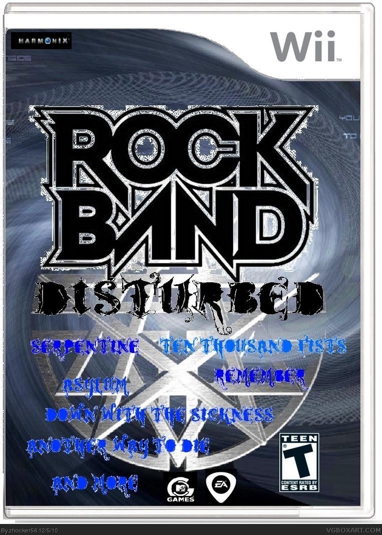 Rock Band: Disturbed box cover