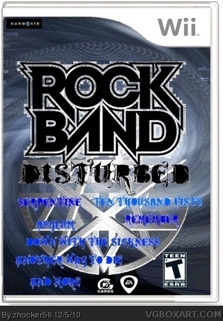 Rock Band: Disturbed box art cover