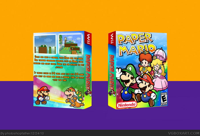 Paper Mario box art cover