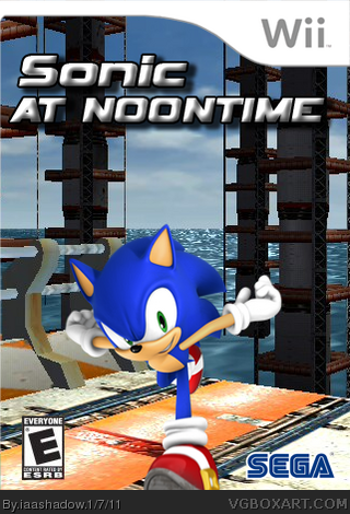 Sonic At Noontime box cover