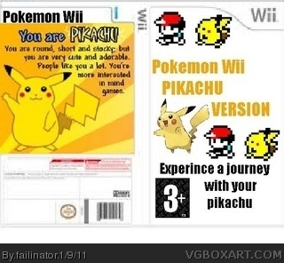 pokemon wii box cover