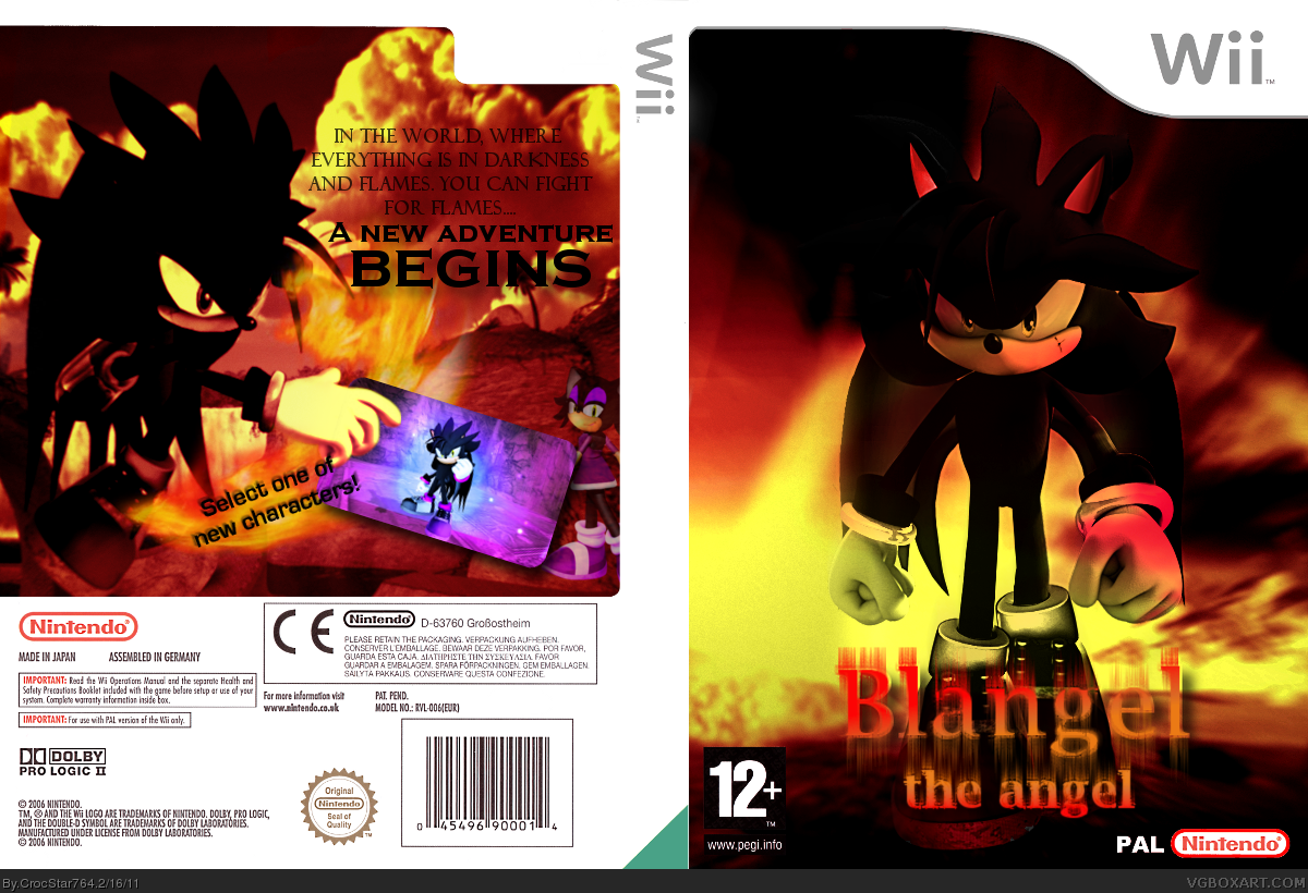 Blangel the Angel box cover