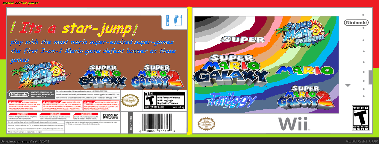 Super Mario Trilogy box cover