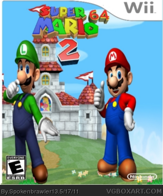 Super Mario 64 2 box cover