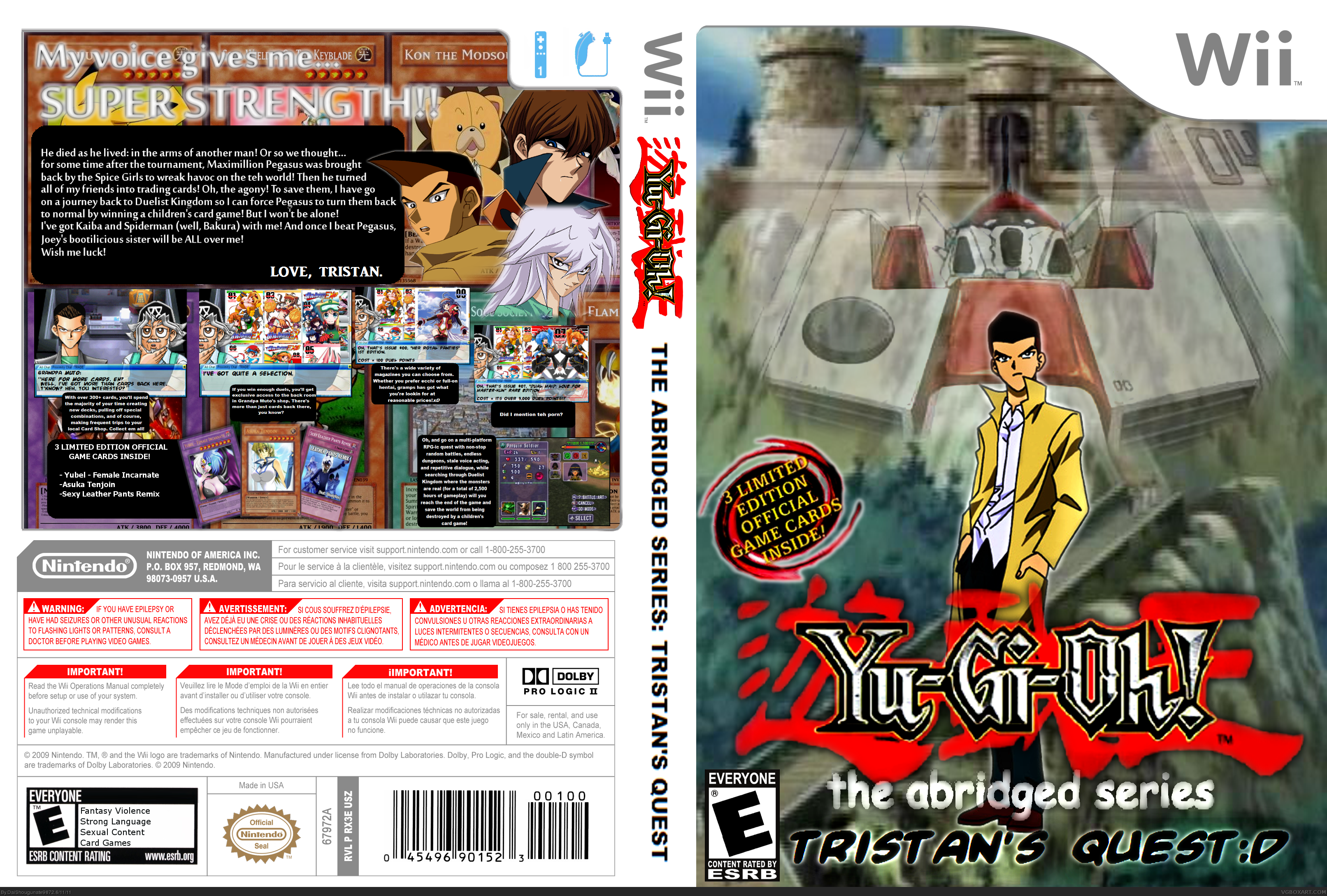 Yu-Gi-Oh: The Abriged Series box cover