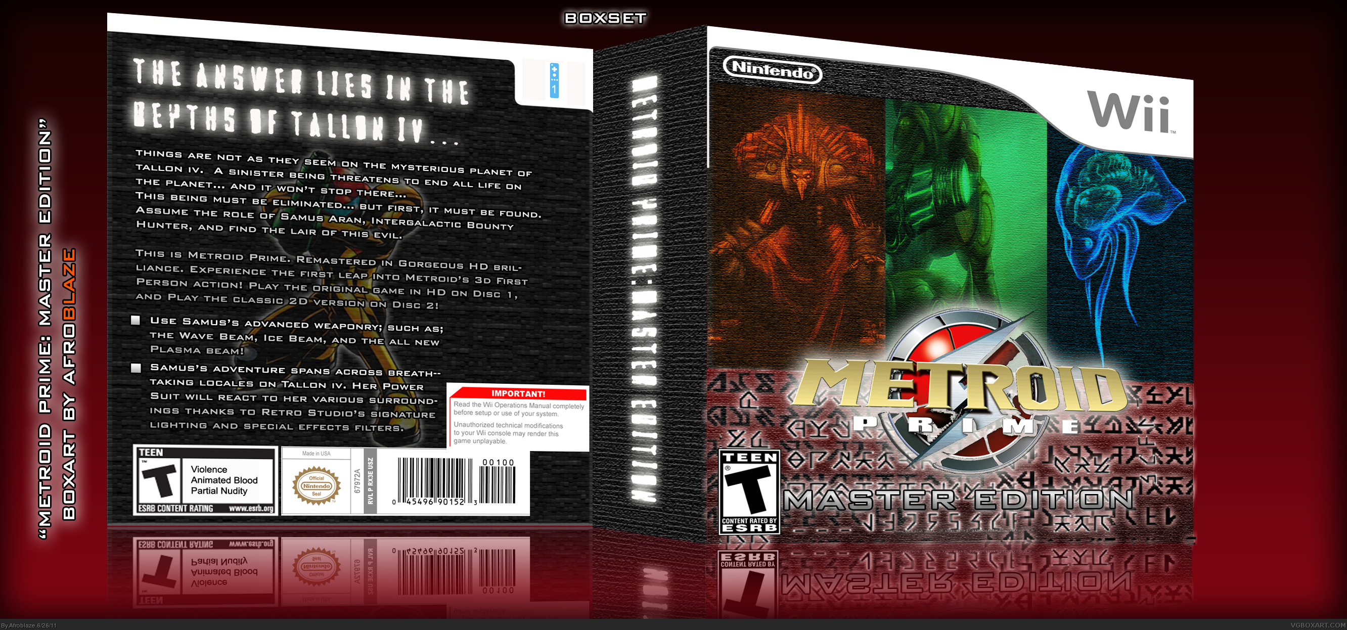 Metroid Prime: Master Edition box cover
