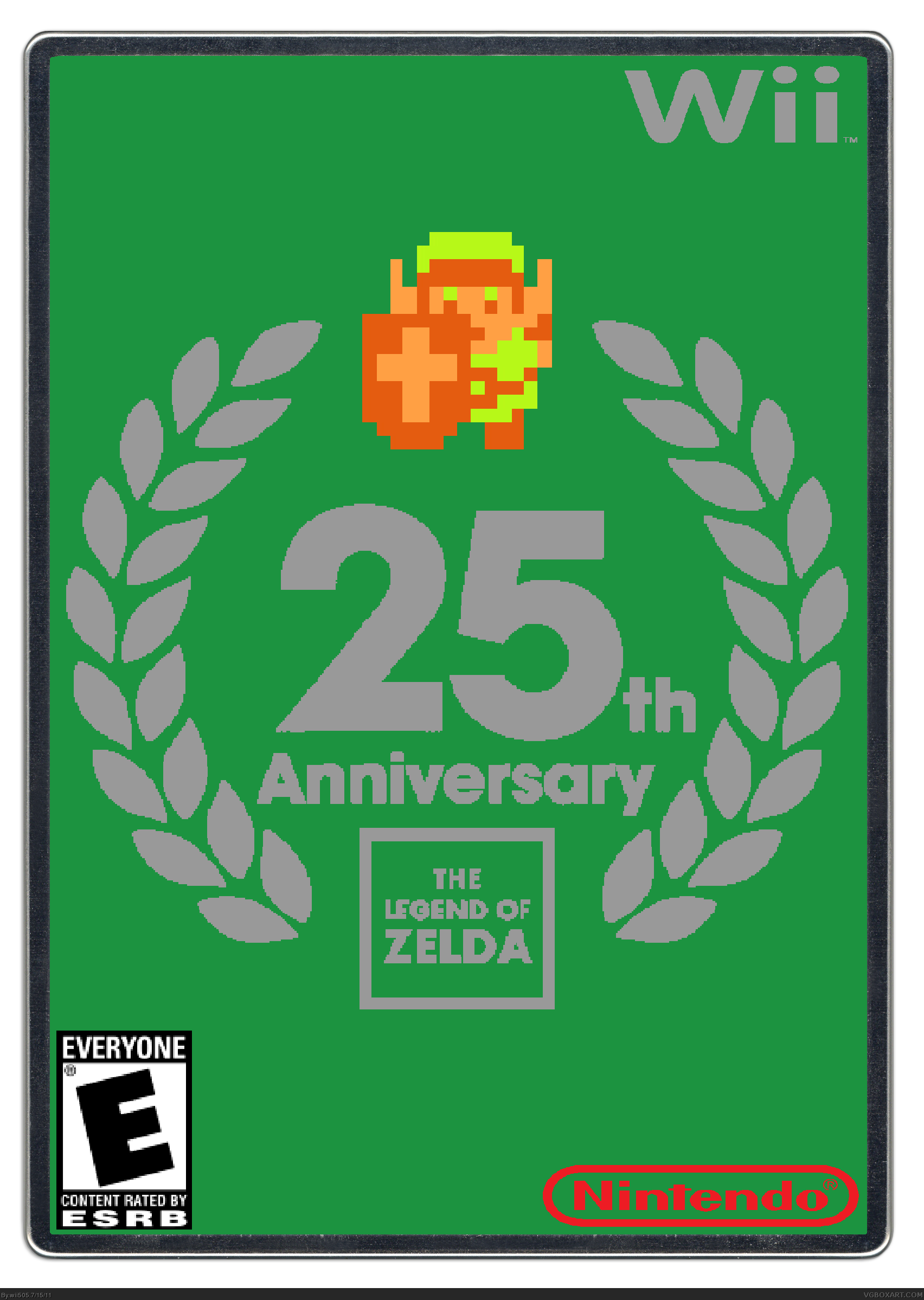 The Legend of Zelda's 25th Anniversary box cover