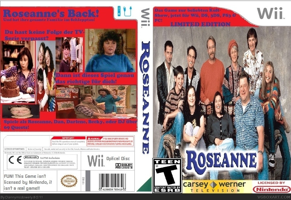 Roseanne: The Game box cover