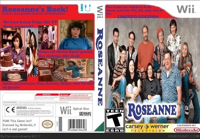 Roseanne: The Game box art cover