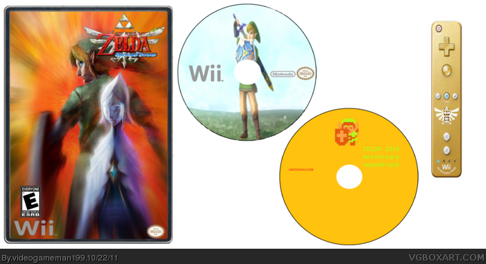 The Legend of Zelda Skyward Sword collectors editi box art cover