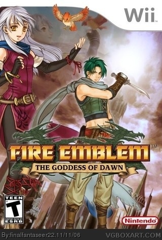 Fire Emblem: The Goddess of Dawn box art cover