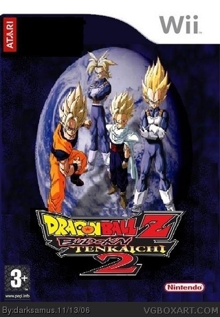 Dragon Ball Z: Budokai Tenkaichi 2 box cover