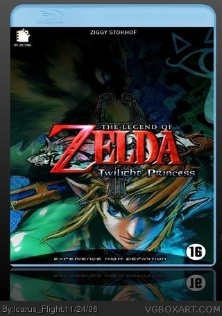 The Legend of Zelda: Twilight Princess (BD Movie) box art cover