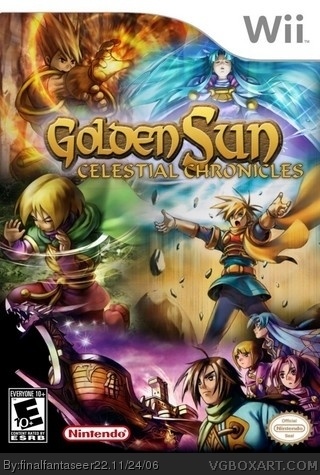 Golden Sun box art cover