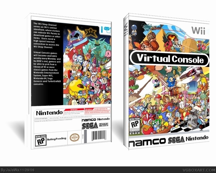 Nintendo Virtual Console box cover