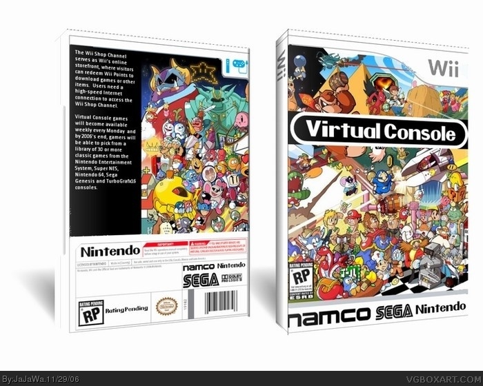 Nintendo Virtual Console box art cover