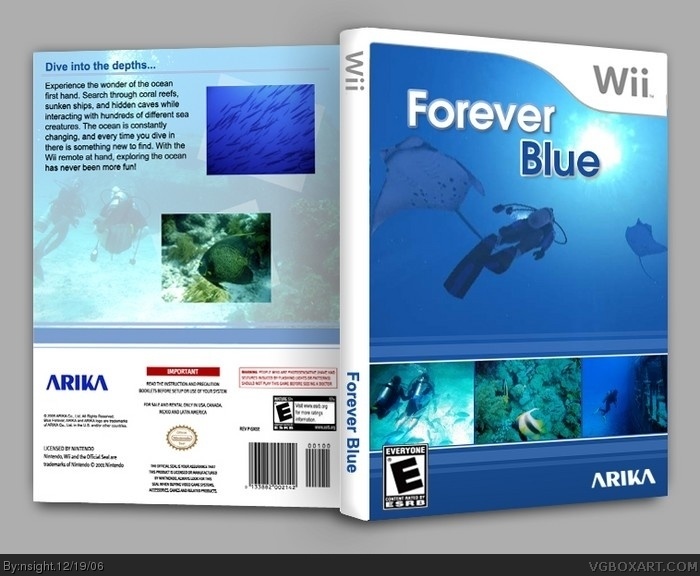Forever Blue box art cover