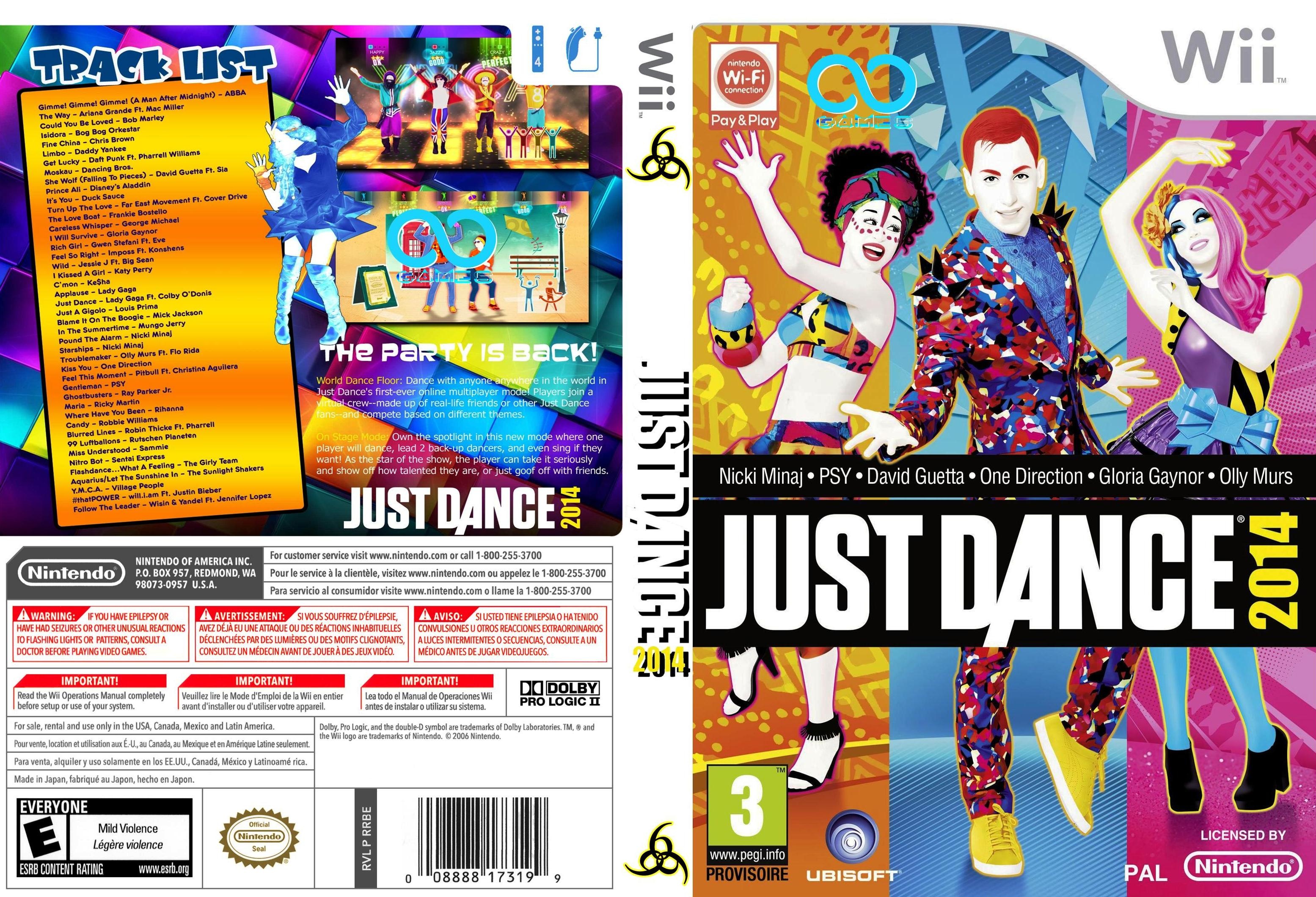 Just Dance 2014 box cover