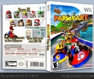 Mario Kart : Mega Race box cover
