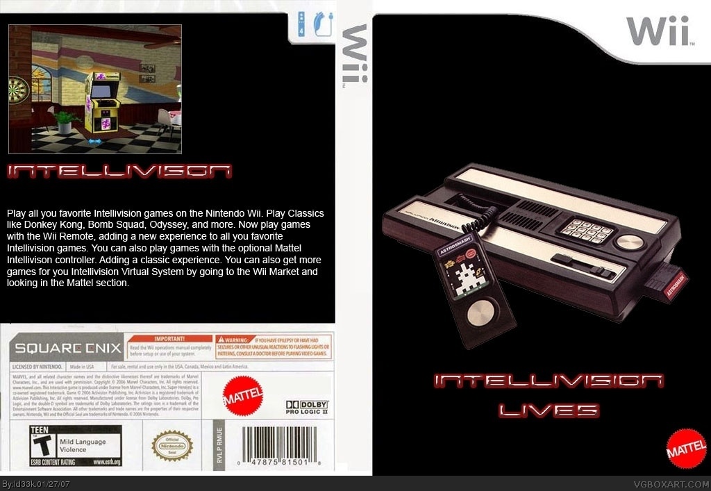 Intellivision Lives box cover
