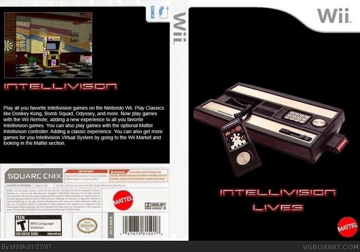 Intellivision Lives box art cover