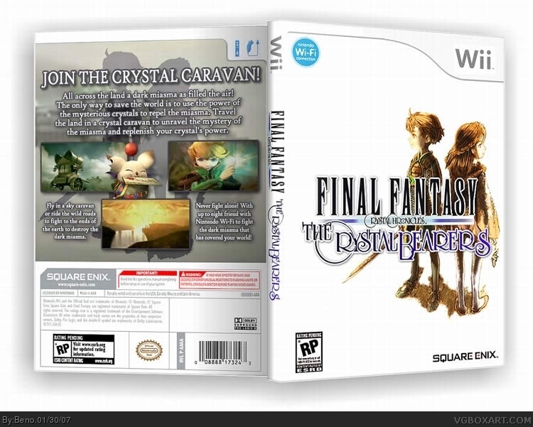 Final Fantasy Crystal Chronicles: Crystal Bearers box cover