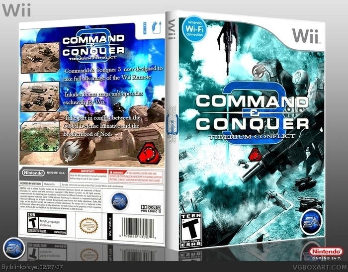 Command & Conquer 3: Tiberium Conflict box art cover