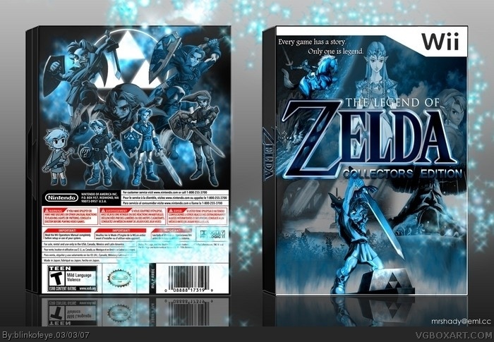 The Legend of Zelda: Collector's Edition box art cover