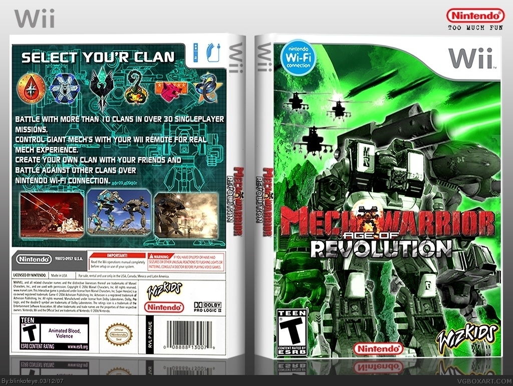MechWarrior: Age of Revolution box cover