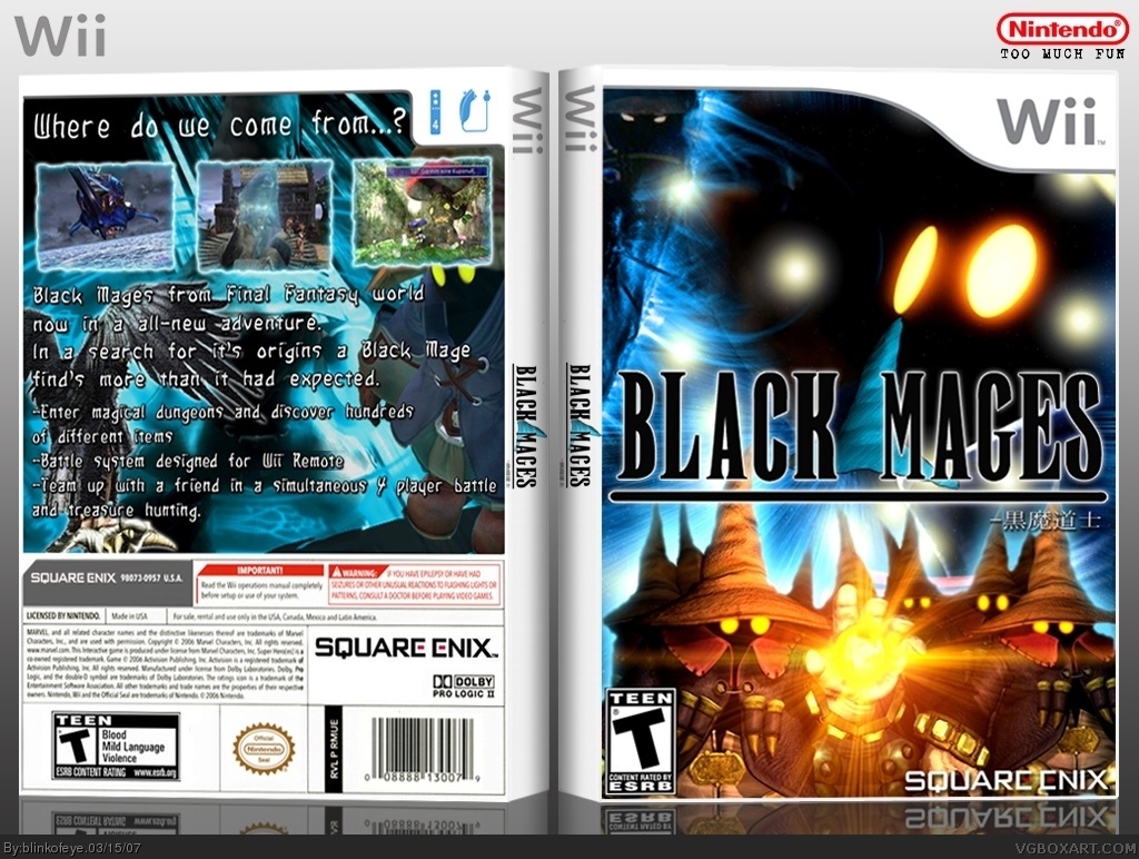 Black Mages box cover