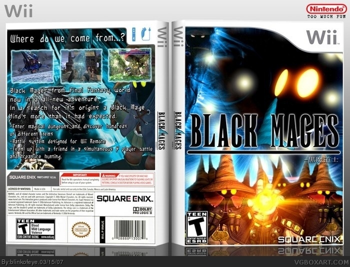 Black Mages box art cover